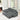 Corduroy Tufted Upholstered Sleeper Sectional Sofa, L - Shaped Modular Convertible Sofa with Storage Chaise, Pull Out Sleep Couch Bed and Reclining Backrest Perfect for Living Space,GreyMUTUKISPACE