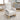 Welike 27.6"W Modern Accent High Backrest Living Room Lounge Arm Rocking Chair, Two Side Pocket ,Teddy White (Ivory)MUTUKISPACE
