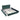 Modern Queen Size Upholstered Bed with Headboard, Comfortable Green and Blue Fabric Platform Bed FrameMUTUKISPACE