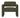 Green single sofa chair, upholstered comfortable chair with armrests, for dining room/bedroom/living room/reception - Green (30.9"*30.51"*30.11")MUTUKISPACE