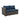 4 - Piece Outdoor PE Wicker Furniture Set Tempered Glass Coffee TableMUTUKISPACE