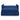 Loveseats Sofa Bed with Pull - out Bed,Adjsutable Back and Two Arm Pocket,Blue (54.5"x33"x31.5")MUTUKISPACE