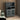Living Room Grey color wine cabinet with removable rack and wine glass rack, one cabinet with glass doorsMUTUKISPACE