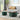 Round Storage Ottoman, 2 in 1 Function, Work as End table and Ottoman,with small seat,Green(25"x25"x14.7")MUTUKISPACE