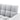 Loveseats Sofa Bed with Pull - out Bed,Adjsutable Back,Light GreyMUTUKISPACE