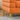 3 - seater + 3 - seater Combination sofa.ORANGE teddyMUTUKISPACE