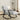 Casual folding rocking chair upholstered, lounge rocking chair adjustable high back and foot rest,side pockets placed in living room bedroom balconyMUTUKISPACE