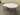 27.56'' Round Nesting Coffee Table Set of 2, Circular Nesting End Table Set, Round Marble Tabletop, and Sturdy Metal Base for Living Room, bedroom, WhiteMUTUKISPACE