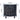Accent Cabinet Modern Half - moon 2 Door Wooden Cabinet Storage Cabinet Solid Wood Veneer with Featuring Two - tier Storage, for Living Room, Hallway, Entryway and Dining Room, Painted in BlackMUTUKISPACE