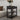 Narrow Sided Table with Drawers and Bottom Partition in Flip Over Design - BrownMUTUKISPACE