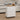 Kitchen island rolling trolley cart with Adjustable Shelves & towel rack & seasoning rack rubber wood table top - WhiteMUTUKISPACE
