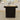 Kitchen island rolling trolley cart with 1 drawer & 2 doors with Adjustable Shelves & towel rack & seasoning rack rubber wood table top - BlackMUTUKISPACE