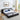 Modern Queen Size Upholstered Platform Bed Frame with Chenille Fabric and HeadboardMUTUKISPACE