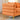 3 - seater + 3 - seater Combination sofa.ORANGE teddyMUTUKISPACE