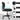 Comfortable 3D Mesh Study Chair: Adjustable & 360° Swivel FU01080MUTUKISPACE