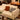 Luxurious Beige Genuine Leather Sofa with Down Cushions - Faux Leather Option Available Hersa - 1619MUTUKISPACE