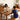 Elegant Cherry Wood Natural Finish Stool - Stylish and Durable Seating Hersa - 1622MUTUKISPACE