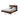Luxurious Dark Brown Faux Leather Bed Frame - Sophisticated Design and Ultimate Comfort Hersa - 1627MUTUKISPACE