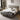 Stylish Grey Faux Leather Bed - Modern Design with Genuine Leather Accents Hersa - 1628MUTUKISPACE