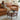Elegant Brown Glass Coffee Table - Modern Coffee Table for Stylish Living Rooms Hersa - 1631MUTUKISPACE