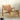 Elegant Brown Ash Wood Chair with Faux Leather Upholstery Hersa - 1632MUTUKISPACE