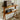 Stylish Brown Storage Rack - Durable and Versatile Organizer for Home & Office Hersa - 1633MUTUKISPACE