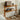 Stylish Brown Storage Rack - Durable and Versatile Organizer for Home & Office Hersa - 1633MUTUKISPACE
