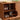 Stylish Black Brown Cabinet for Modern Home Storage Solutions Hersa - 1638MUTUKISPACE