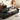 Luxurious Black Genuine Leather Sofa with Solid Wood Frame and Plush Down Filling Hersa - 1644MUTUKISPACE