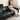 Luxurious Black Genuine Leather Sofa with Solid Wood Frame and Plush Down Filling Hersa - 1644MUTUKISPACE