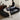 Luxurious Black Genuine Leather Sofa with Solid Wood Frame and Plush Down Filling Hersa - 1644MUTUKISPACE
