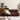 Luxurious Dark Brown Leather Sofa - Genuine Comfort with Faux Leather Durability Hersa - 1649MUTUKISPACE