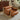 Luxurious Dark Brown Genuine Leather chair with Ash Wood Frame - Supreme Comfort & Style Hersa - 1650MUTUKISPACE