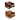 Luxurious Dark Brown Genuine Leather chair with Ash Wood Frame - Supreme Comfort & Style Hersa - 1650MUTUKISPACE