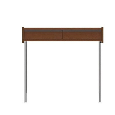 Solid Wood Vintage Extendable Vanity Desk with Storage mu - sgszt - dresserMUTUKISPACE