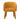 Modern style simple and elegant chair, orange leisure chair, suitable for dining/bedroom/living room/reception desk (assembly required) - OrangeMUTUKISPACE