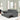 Corduroy Tufted Upholstered Sleeper Sectional Sofa, L - Shaped Modular Convertible Sofa with Storage Chaise, Pull Out Sleep Couch Bed and Reclining Backrest Perfect for Living Space,GreyMUTUKISPACE