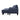 U - Shaped Sofa Coch 4 - Seat Sofa with Chaise Polyester Fabric for Living Room Apartment Office (Blue)MUTUKISPACE