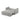 Loveseats Sofa Bed with Pull - out Bed,Adjsutable Back and Two Arm Pocket - Light grey(54.5"x33"x31.5")MUTUKISPACE