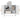Solid wood square shape handle 2 doors sideboardMUTUKISPACE