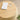 Round Storage Ottoman, 2 in 1 Function, Work as End table and Ottoman, Natural (25.5"x25.5"x14.5")MUTUKISPACE