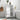 Bathroom standing storage cabinet with 3 drawers and 1 door - WhiteMUTUKISPACE