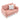 Loveseat Sofa, Mid Century Modern Decor Love Seat Couches for Living Room, Button Tufted Upholstered Small Couch for Bedroom, Solid and Easy to Install Love Seats Furniture,PinkMUTUKISPACE