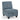 U shape Modular Sectional Sofa,DIY Combination,includes Seven Single Chair, Four Corner and One Ottoman,Navy BlueMUTUKISPACE