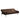 Sofa Bed with Armrest two holders WOOD FRAME, STAINLESS LEG, FUTON BROWN PVCMUTUKISPACE