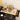 Kitchen island rolling trolley cart with 1 drawer & 2 doors with Adjustable Shelves & towel rack & seasoning rack rubber wood table top - BlackMUTUKISPACE