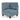 U shape Modular Sectional Sofa,DIY Combination,includes Seven Single Chair, Four Corner and One Ottoman,Navy BlueMUTUKISPACE
