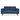 Convertible Futon Sofa Bed, Comfy Loveseat Sleeper Sofa with Adjustable Armrest, Strengthen Wood, Thick Padded Cushion, Small 2 Seater Couch for Living Room, Bedroom, NavyMUTUKISPACE