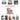 Welike 27.5 "W Modern Accent High Back Living Room Casual Armchair Rocker with One Lumbar Pillow, Two Side Pockets,Teddy.MUTUKISPACE