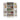 50" LED Kitchen Pantry Cabinet,Freestanding Buffet Cupboards Sideboard with 2 Doors with Racks and 2 Adjustable Shelves for Kitchen, Living Room and Dinning Room - WhiteMUTUKISPACE